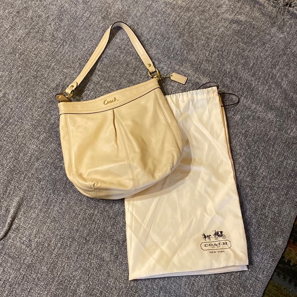 Coach Handbags - Beige Coach Bag